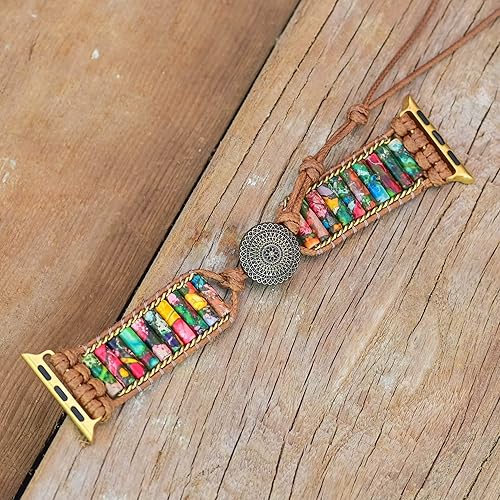 Miniatura 6 de Watch Bracelet Band Compatible with Apple Watch 38mm40mm 41mm42mm44mm45mm  Boho Bohemian Watch Strap Compatible with Apple iWatch 1234569SE Series