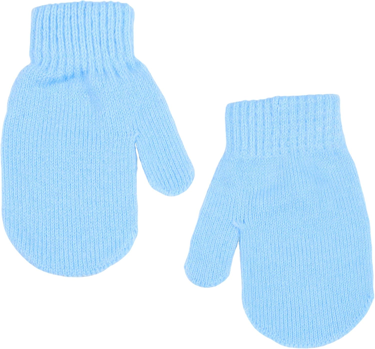PJ Masks Toddler Boy's Embroidered Winter Hat and Mittens Set, 2-4T, Sky Blue
