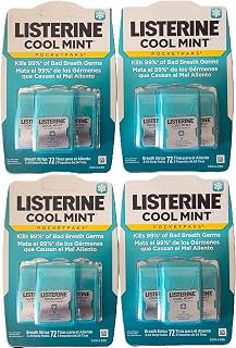 Cool Mint Listerine Pocketpacks 288 Breath Strps