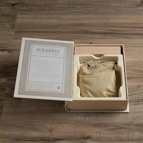 Miniatura 5 de WS Game Company Scrabble Edición Vintage de Estantería Edición en Español Scrabble Español Vintage Librería Edición