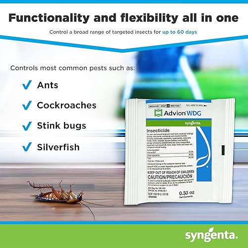 Miniatura 3 de Syngenta 63952 Advion WDG Fórmula pulverizable, paquetes
