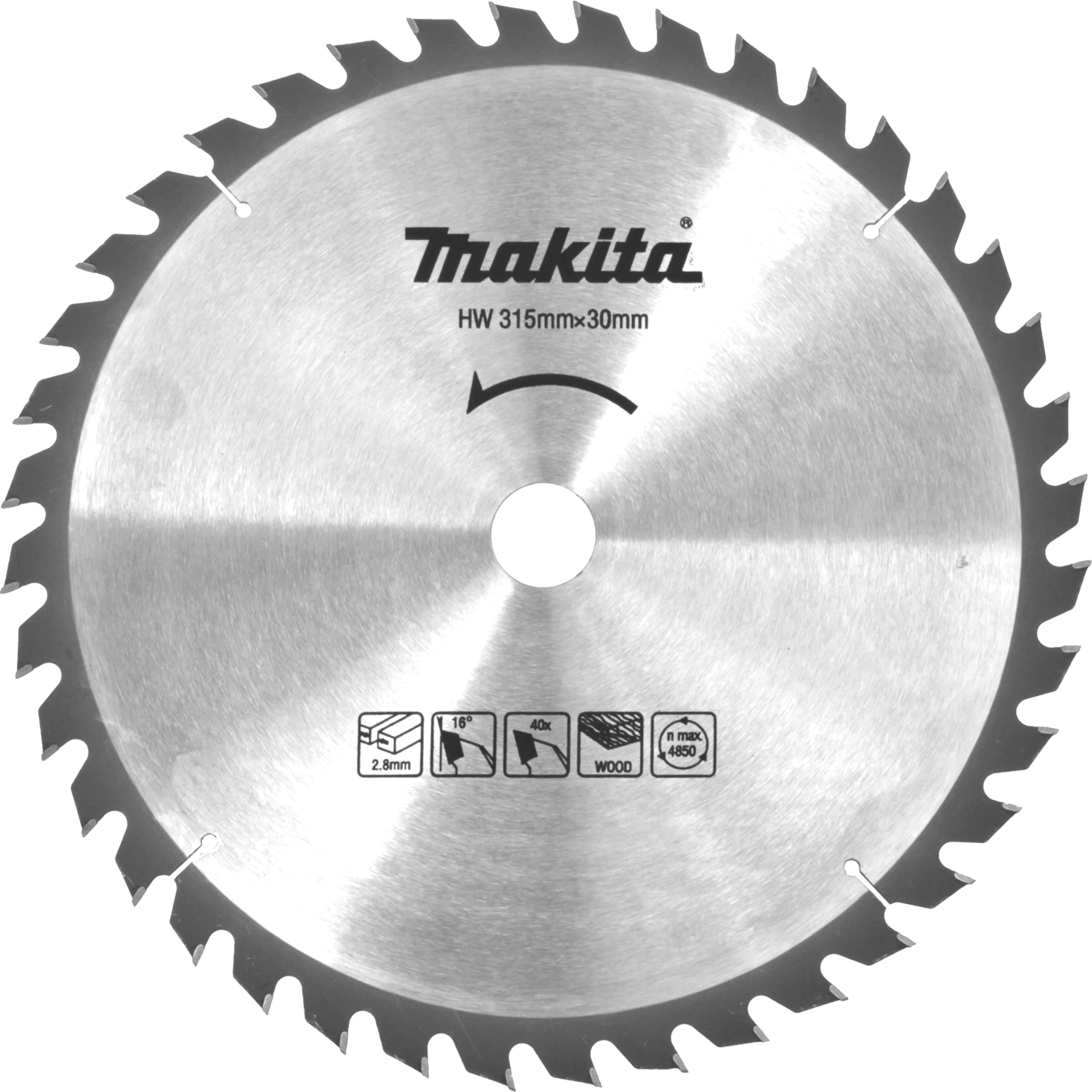 Makita JM27170005 Hoja Sierra Circular 315x30mm Madera