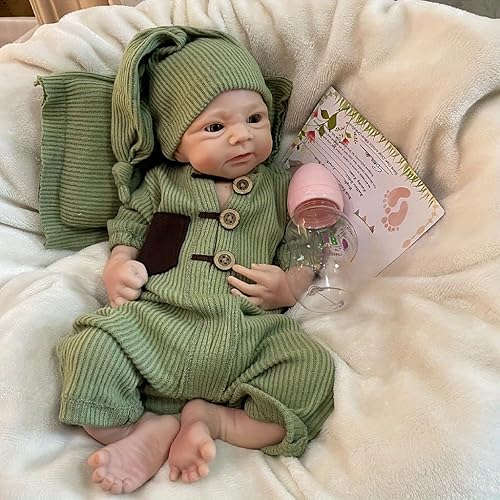 Miniatura 4 de OtardDolls Muñecas de bebé Reborn de silicona, de 18 pulgadas, muñeca de bebé de aspecto real, realista, realista, con accesorios de juguete para