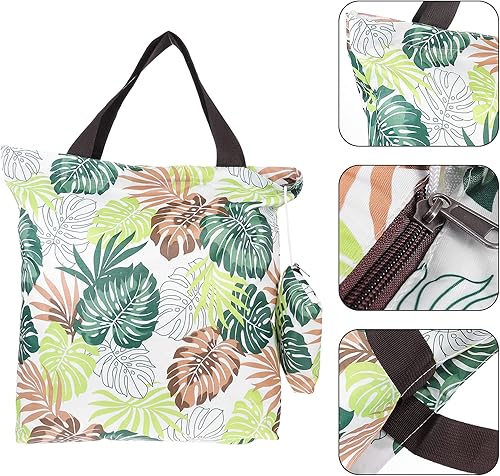 Miniatura 9 de Bolsa de mano portátil con cremallera Oxford de tela impermeable para mujeres (color surtido) bonita bolsa de uso diario portátil