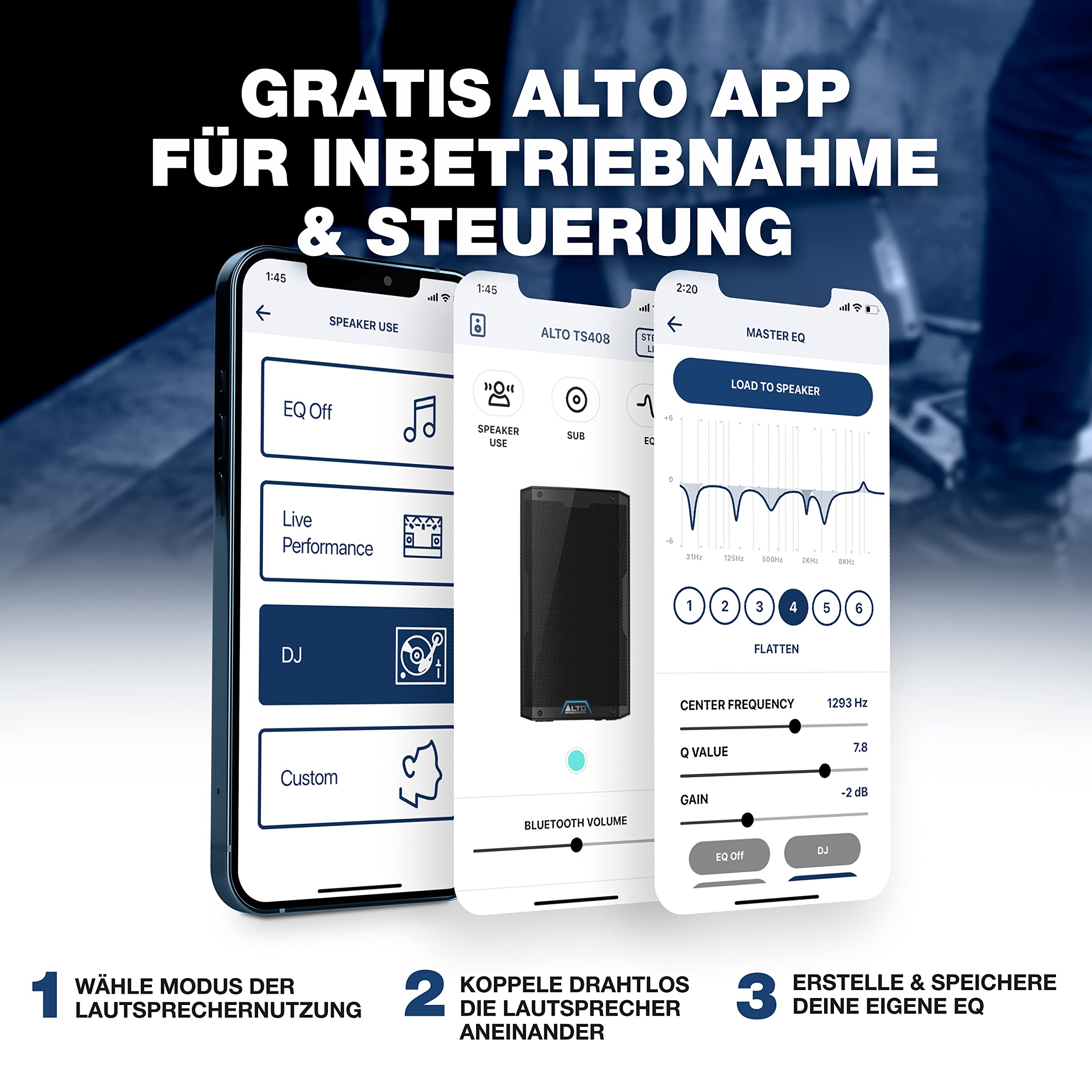 Alto TS408 2000W 8-Zoll PA-Aktivlautsprecher – Bild 4