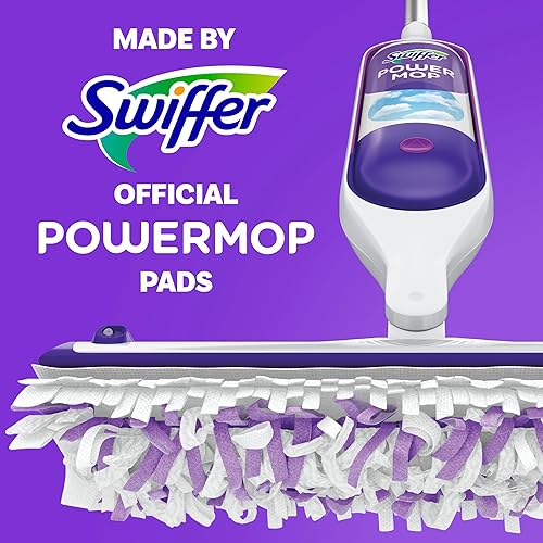 Miniatura 2 de Swiffer PowerMop - Recambios de almohadilla para trapear multisuperficie, fabricado por Swiffer, para limpieza de pisos, 11 unidades