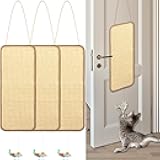 3 Pcs Sisal Door Cat Scratching Mat,7.9