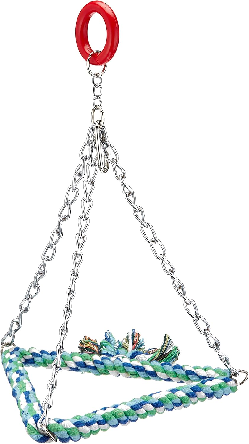 Paradise 8-Cotton Triangle Bird Swing, Medium