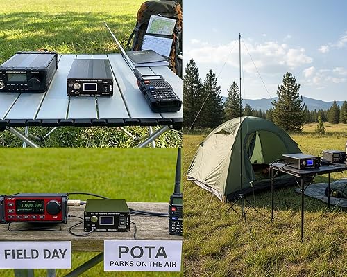 Miniatura 6 de V3.2 ATU-100 EXT - Sintonizador automático de antena para radioaficionado, 1.8-55 MHz, sintonizador SWR bajo, diseño compacto, funciona con equipos