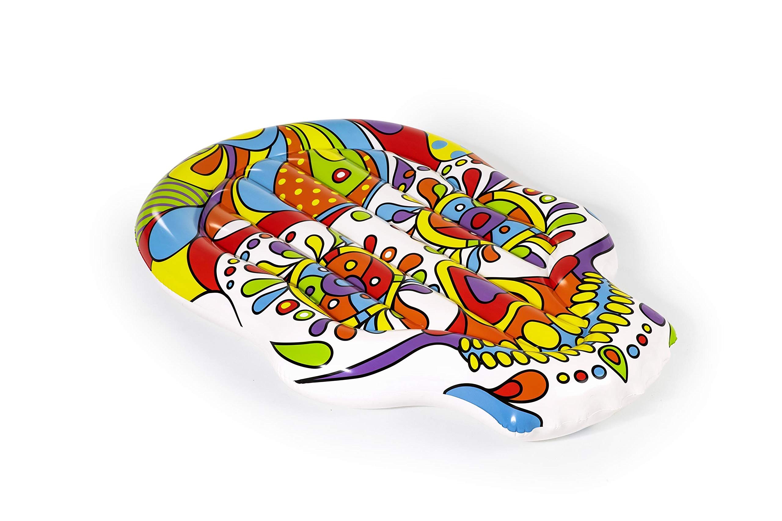 Bestway Matelas Gonflable Fiesta Skull 193 x 141 cm