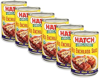 Hatch Red Enchilada Sauce Medium (15oz, Pack of 6)