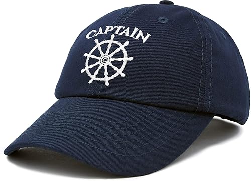 Miniatura 4 de DALIX Capitán Sombrero Vela Gorra De Béisbol Navy Boat Hombres Mujeres