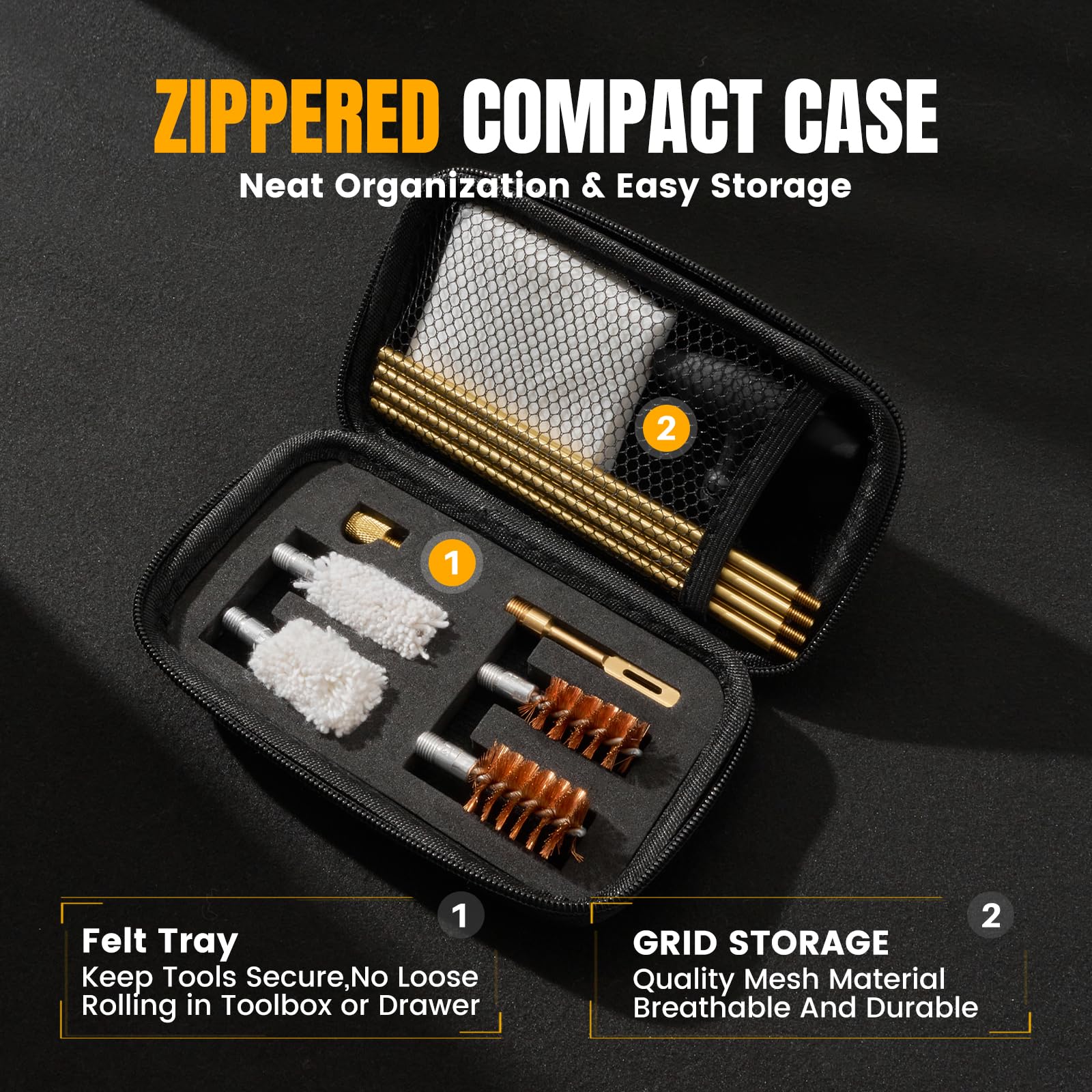 Amazon.co.jp: コンパクトShotgunクリーニングキットfor 12 and 20