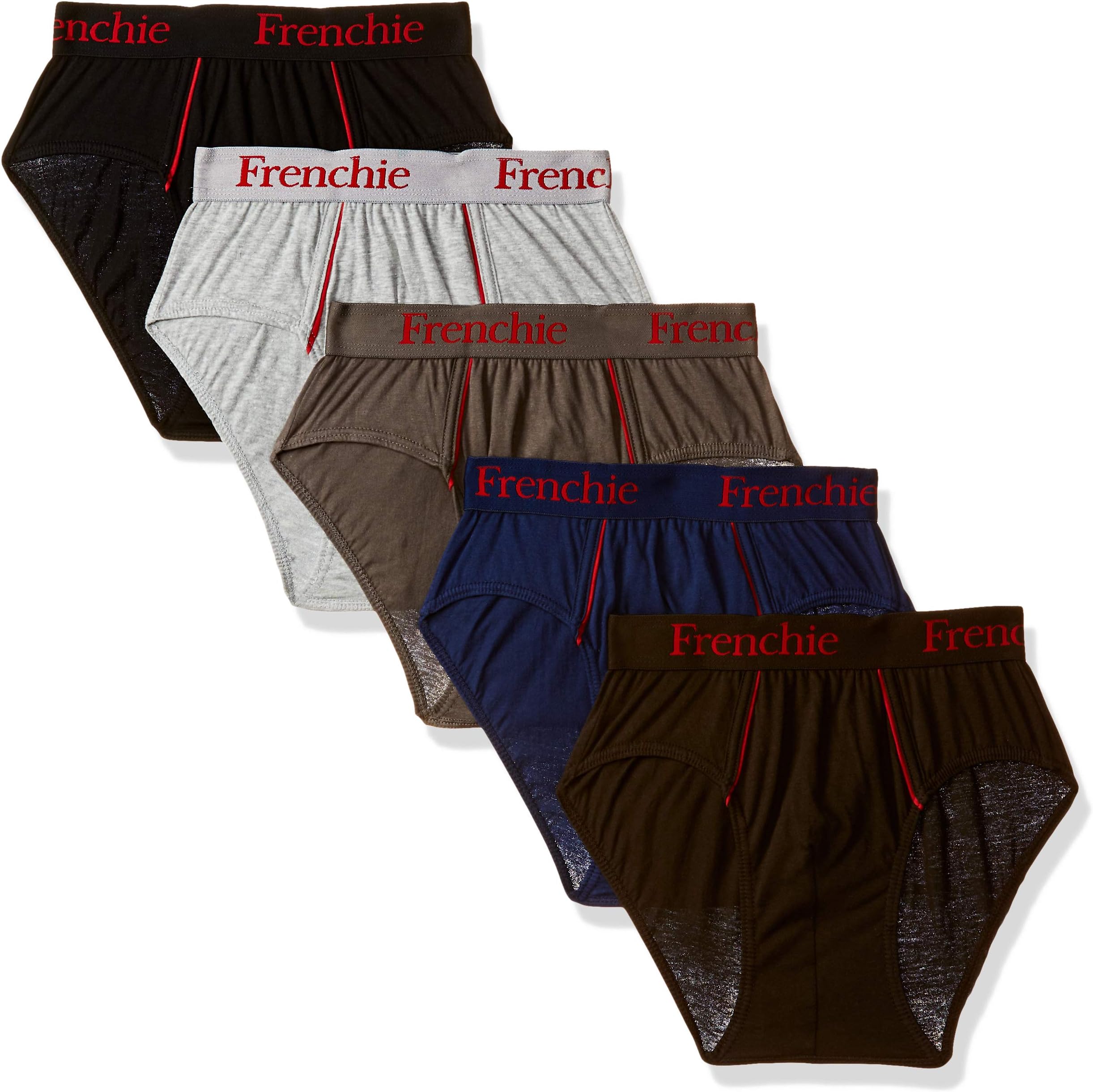 Frenchie Men's Plain Brief (Pack of 5)