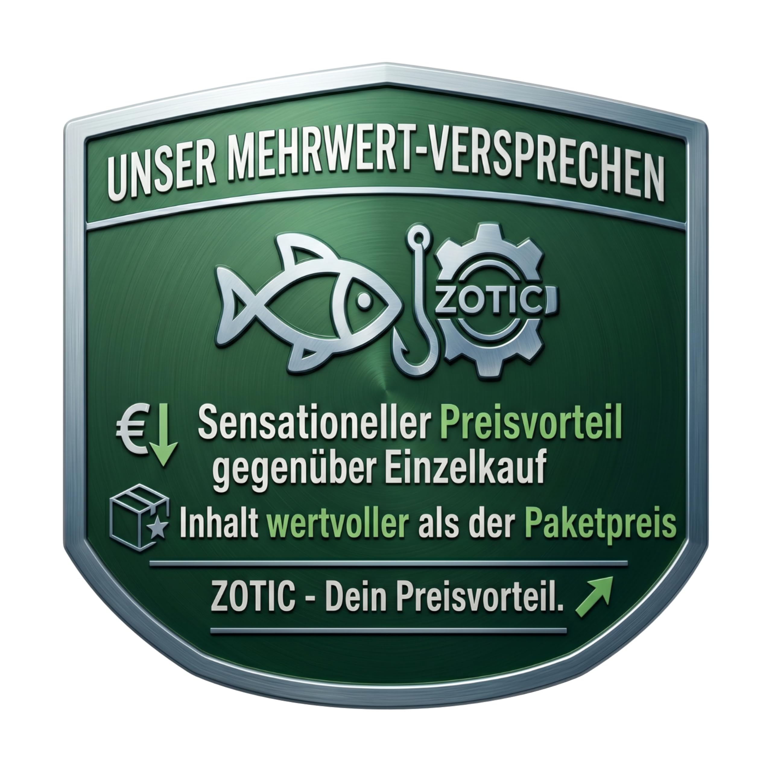 ZOTIC Räuber-Mix Angel Überraschungsbox, Premium Raubfisch-Set für Hecht, Barsch & Zander, Köder & Tackle, Bait