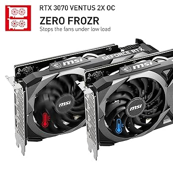GeForce RTX™ 3070 VENTUS 2X OC GeForce RTX 3070 VENTUS 2X 8G OC LHR