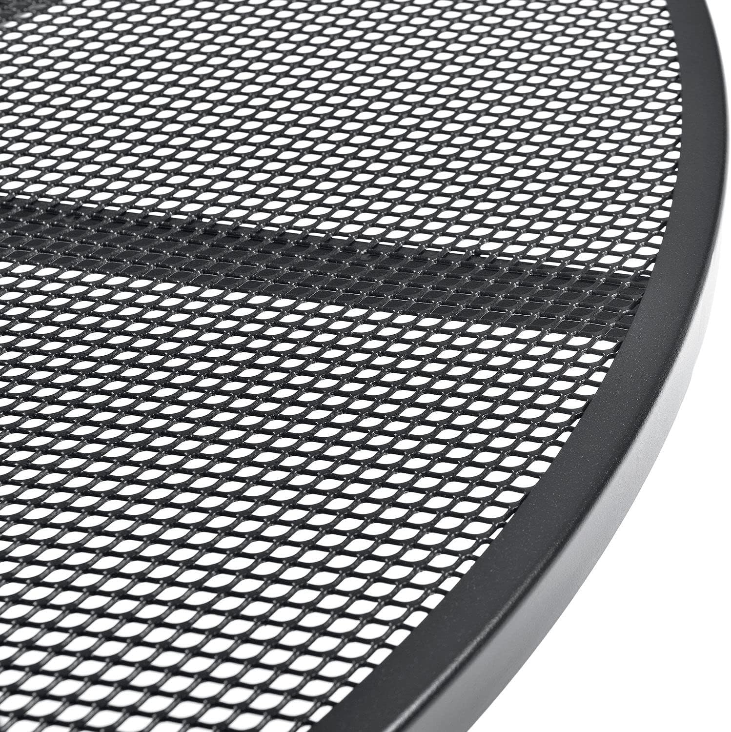 Global Industrial 36" Round Steel Mesh Outdoor Cafe Table