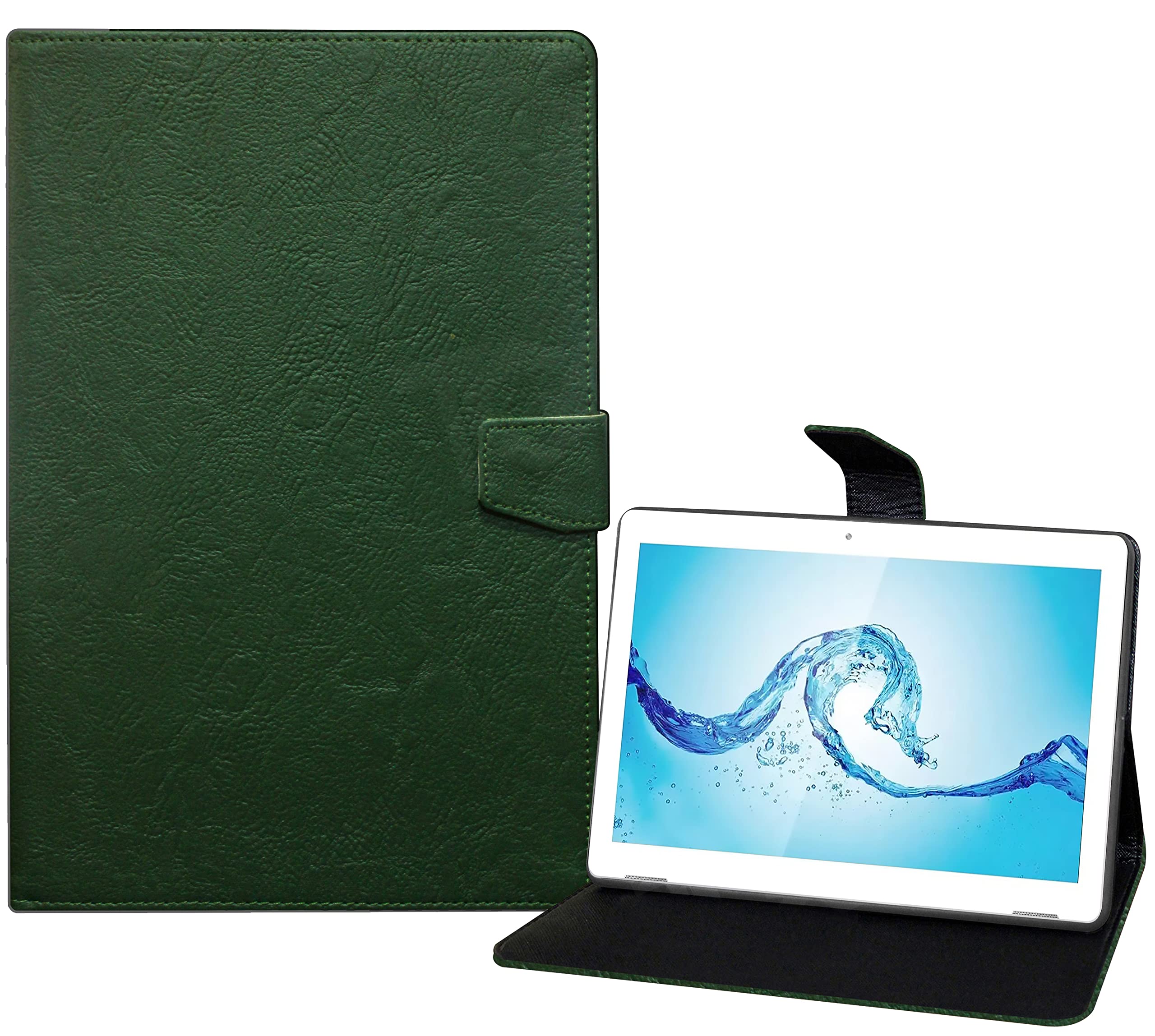 TGK Plain Design Leather Flip Stand Case Cover for Acer One 10 T8-129L Tablet 10.1 Inch (Green) (B0B68YV6Y7) Amazon Price History, Amazon Price Tracker