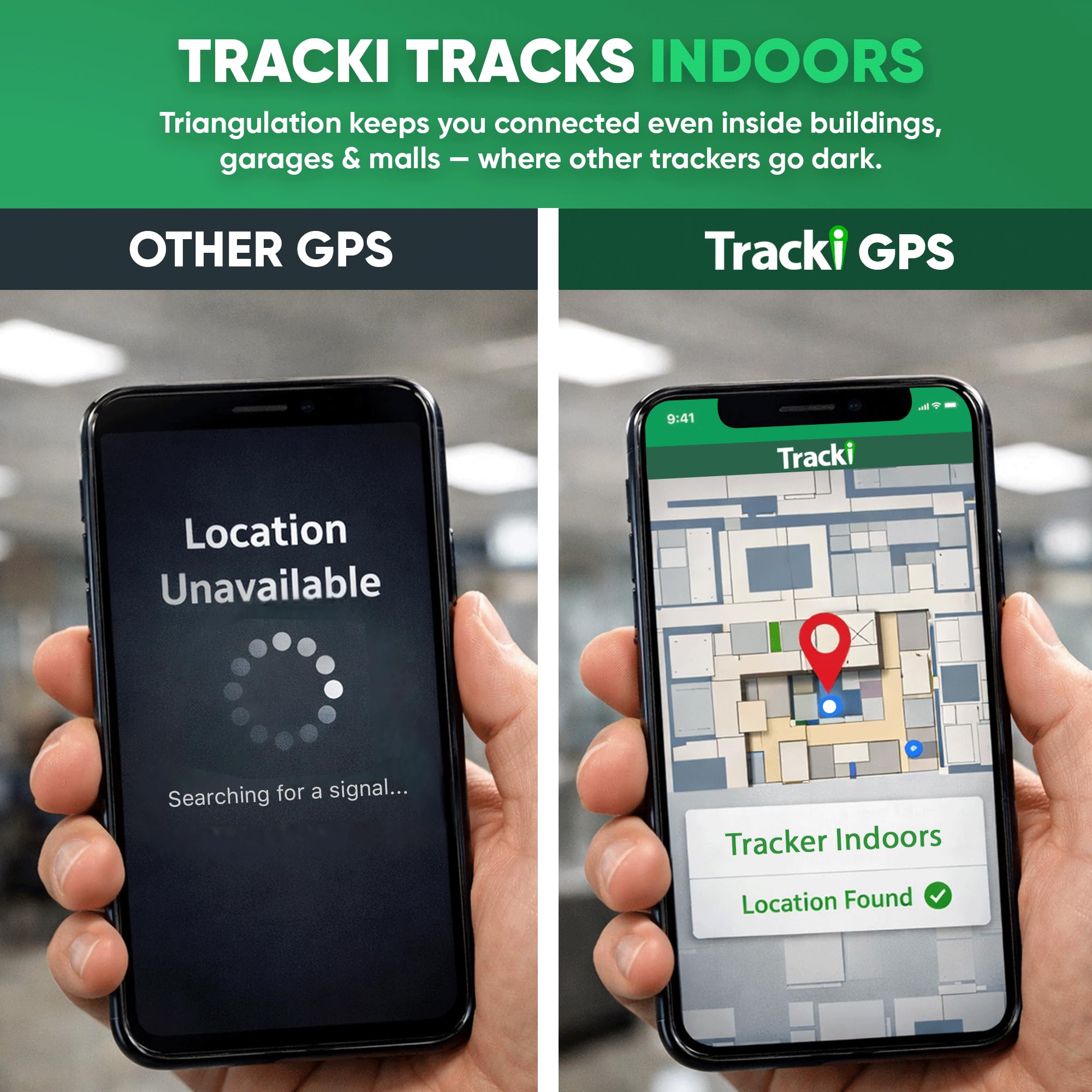Tracki Pro GPS Tracker per Auto - Localizzatore Satellitare Magnetico Impermeabile 4G LTE, Batteria Fino a 7 Mesi, Distanza Illimitata, Notifiche, Geolocalizzatore Veicolo Nascosto (con Abbonamento)