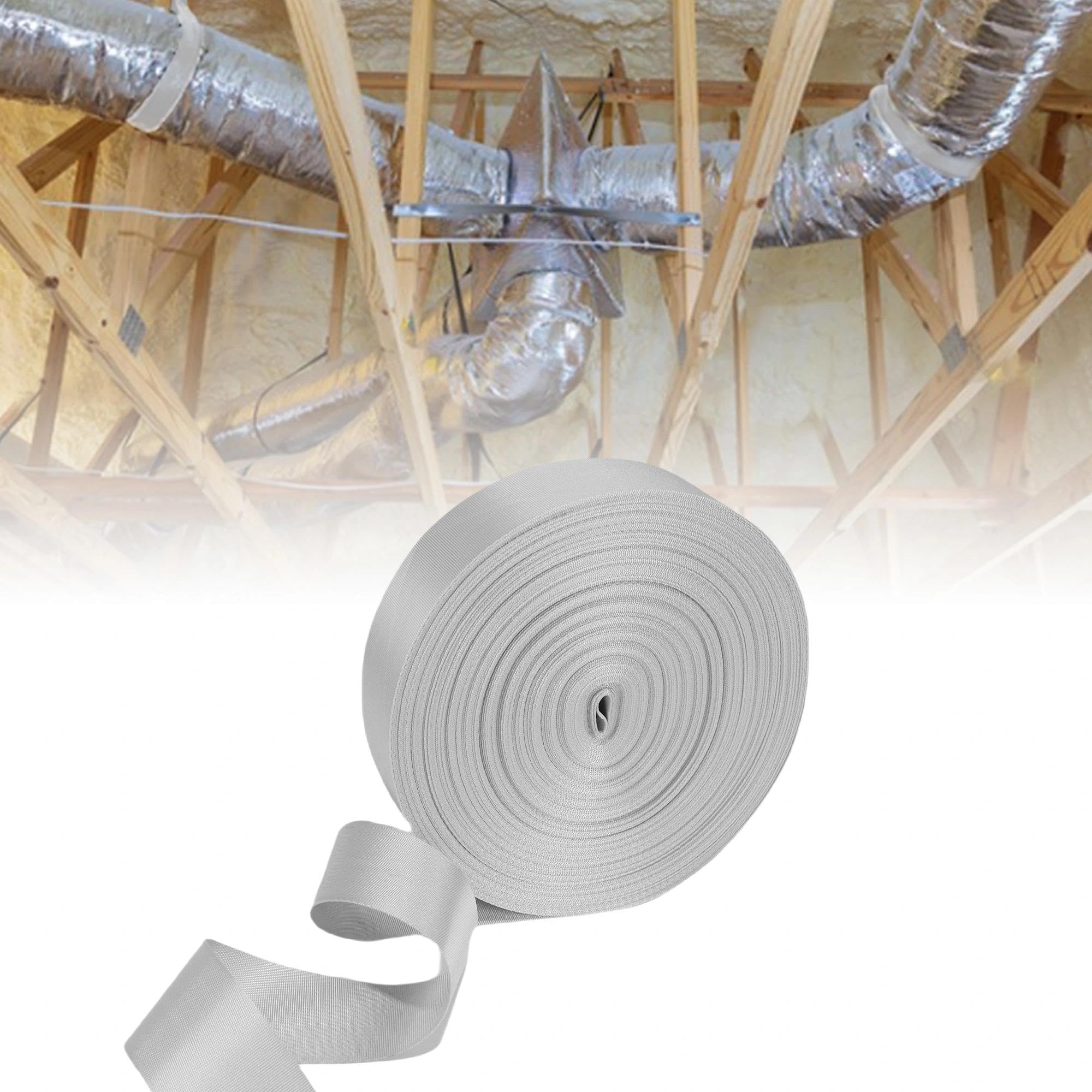 Sangle de conduit pour CVC en nylon gris, idéale pour l'amélioration de la maison