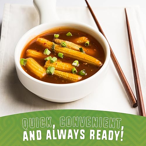 Miniatura 6 de Best Of Thailand Lanzas enteras de maíz para bebés enlatadas  Paquete de 3 a granel de 15 onzas  Bocadillo nutritivo y tierno de maíz para bebés