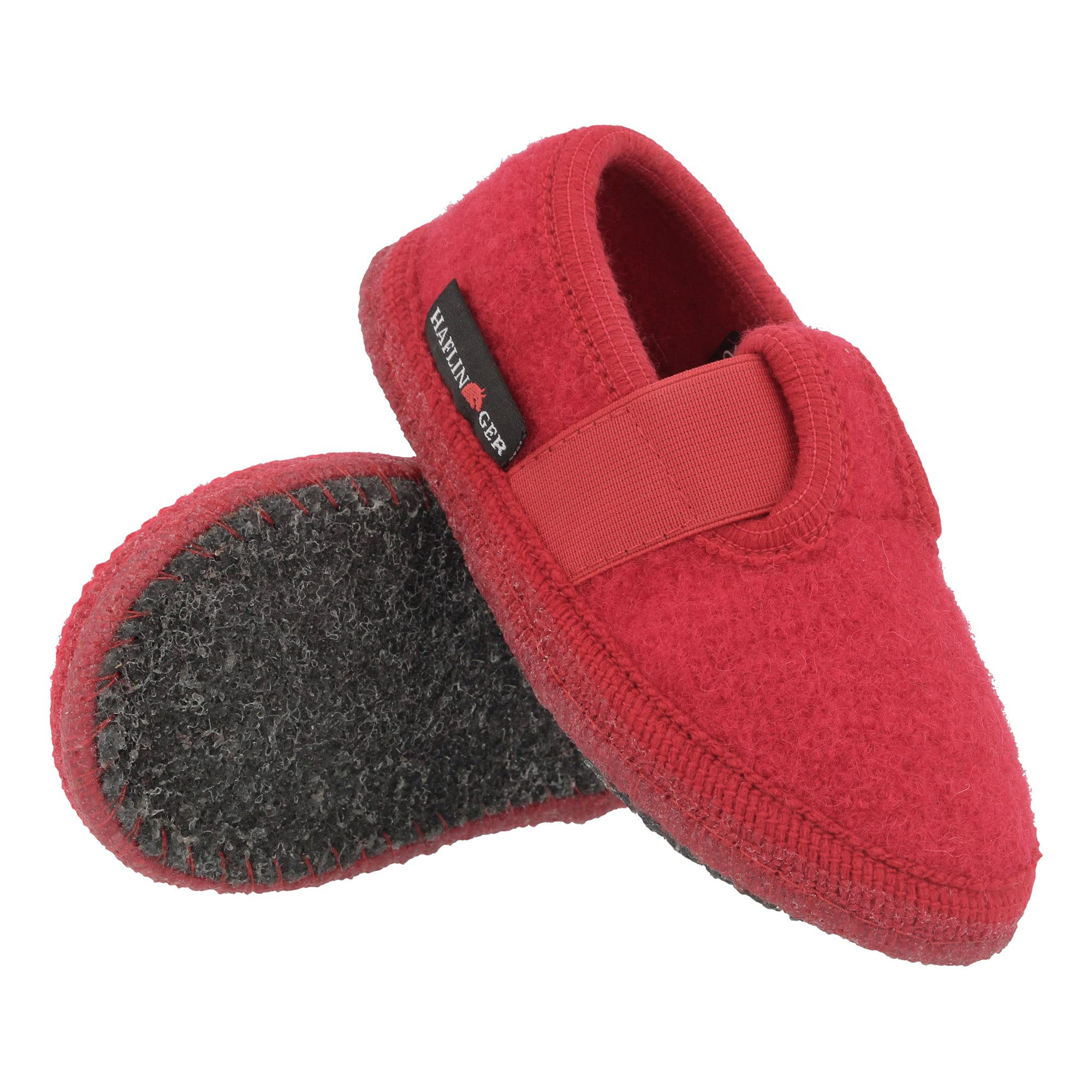 Haflinger Slipper Joschi Mädchen Flache Hausschuhe