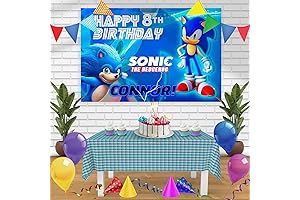Sonic Birthday Party Decoration