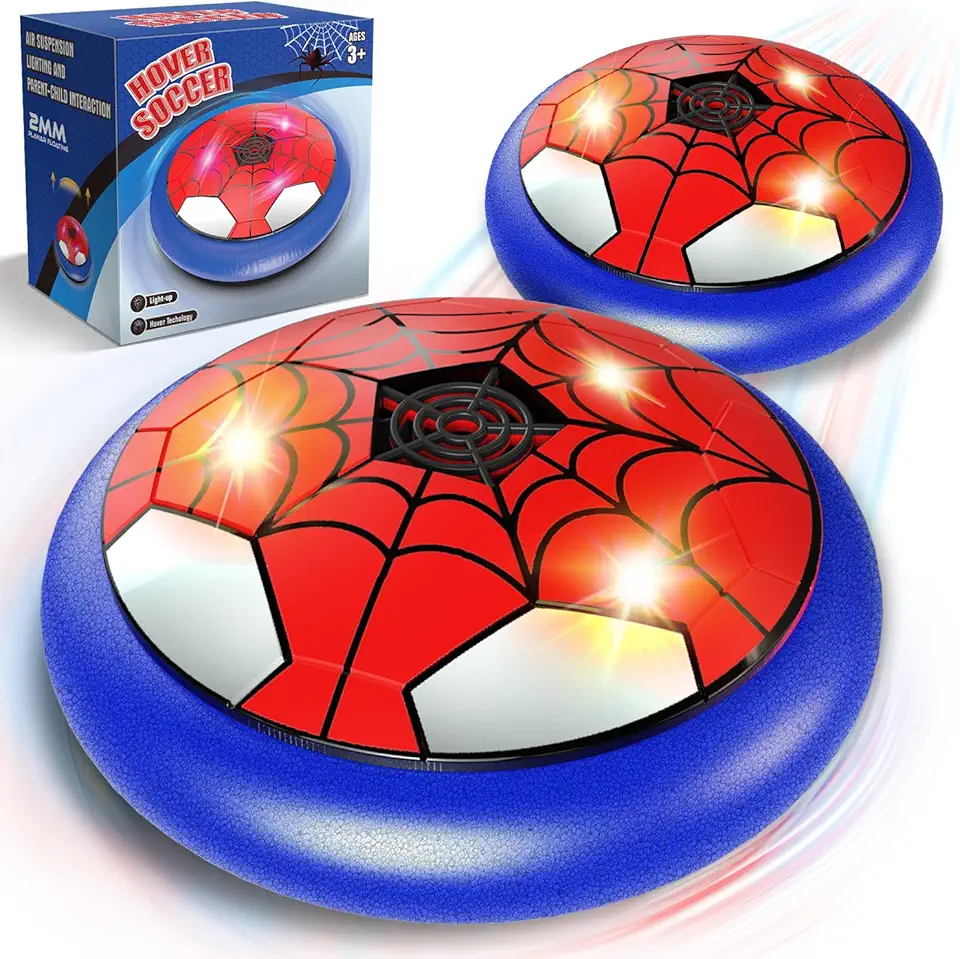 Svävande fotbollsleksaker med LED-lampor