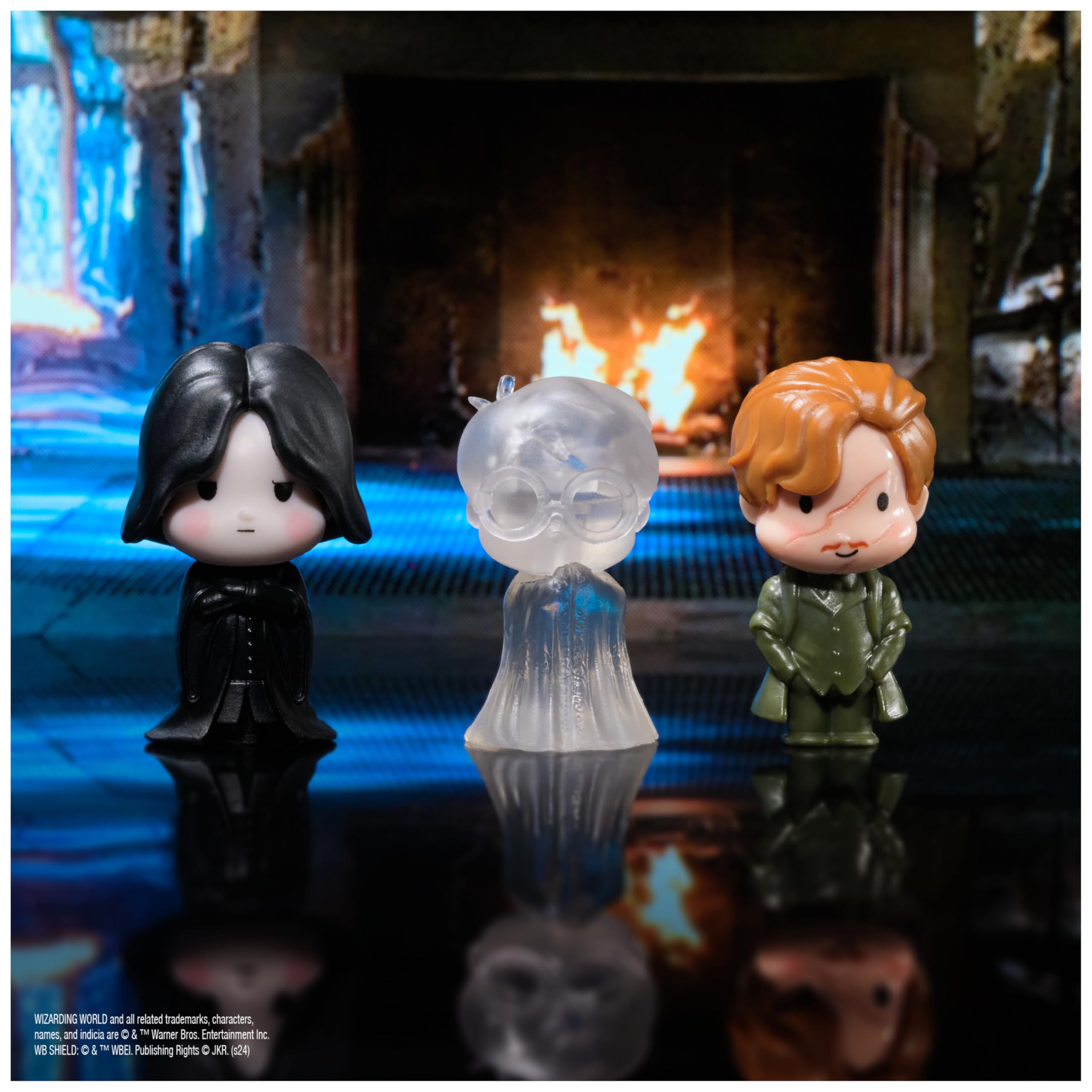 Wizarding World - Calendrier de l'Avent Harry Potter Moments Magiques - Calendrier de L'Avent pour Noël Avec 24 Surprises, Figurines Harry Potter Accessoire - Jouet Enfant 6 Ans et plus