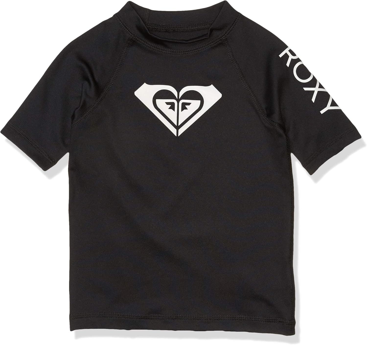 Roxy Girls' Whole Hearted Long Sleeve & Short Sleeve Rashgaurd, Little: Clothing, Shoes & Jewelry