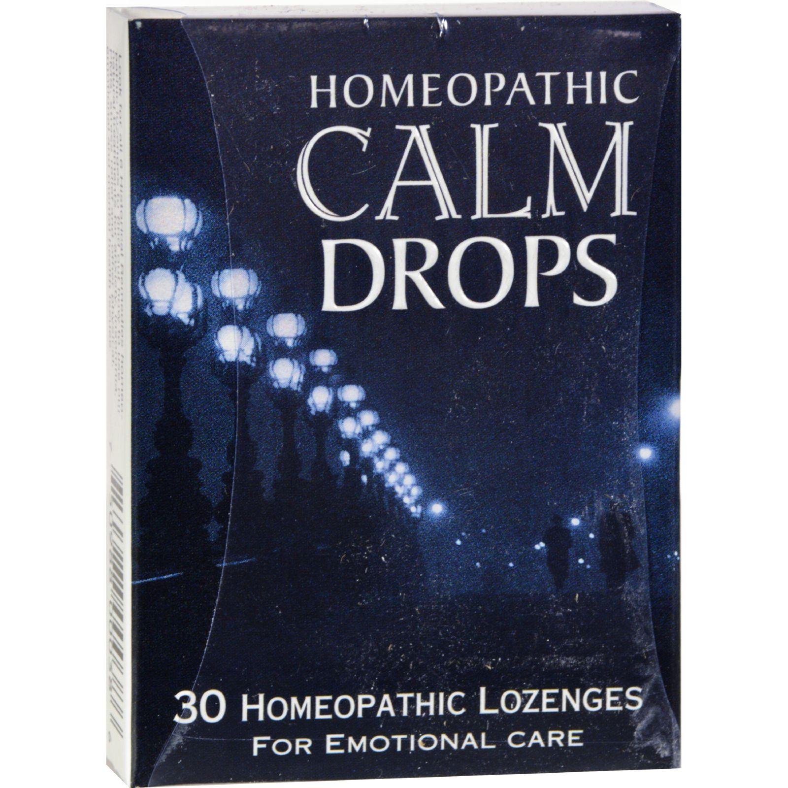 Historical Remedies Calm Drops Homeopathic Lozenges (1 Pack)| Natural Care for Emotional Stress Relief, Vegan & Gluten-Free Organic Vanilla Flavor Drops to Promote Relaxation and a Sense of Calm