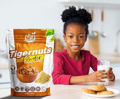 Miniatura 3 de Jaunty Harina de nuez de tigre  8.8 onzas sin gluten, harina de gofres y panqueques, sin OMG, paleo-vegana, sin nueces, a base de plantas y sin