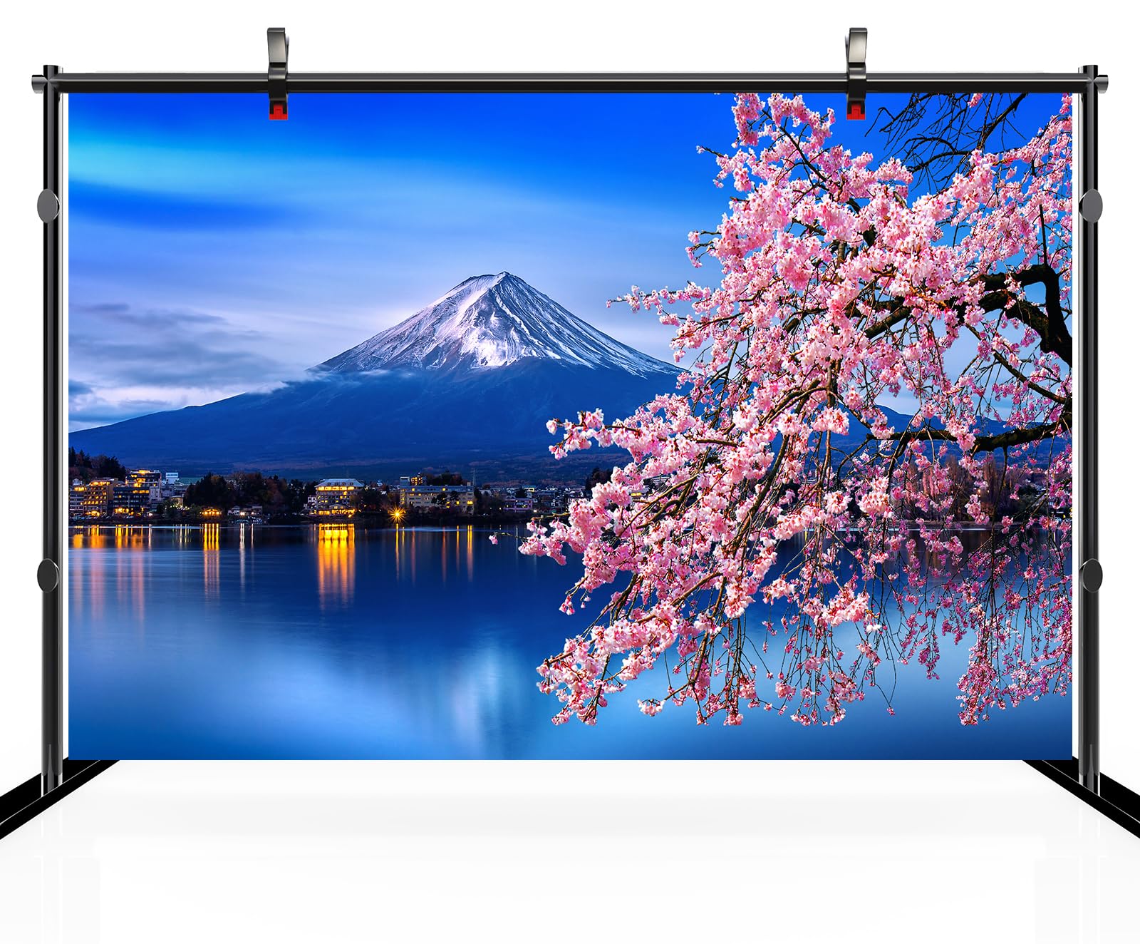Amazon.com : chnywork 8x6ft Japanese Mount Fuji Backdrop Japanese