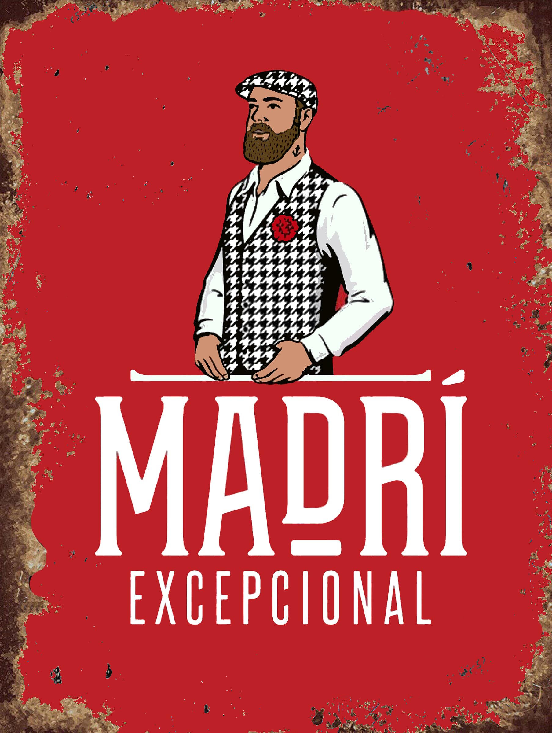 Madri...Metal Sign Plaque Print Poster Madri Exceptional Beer 12647 10x8in — image 1