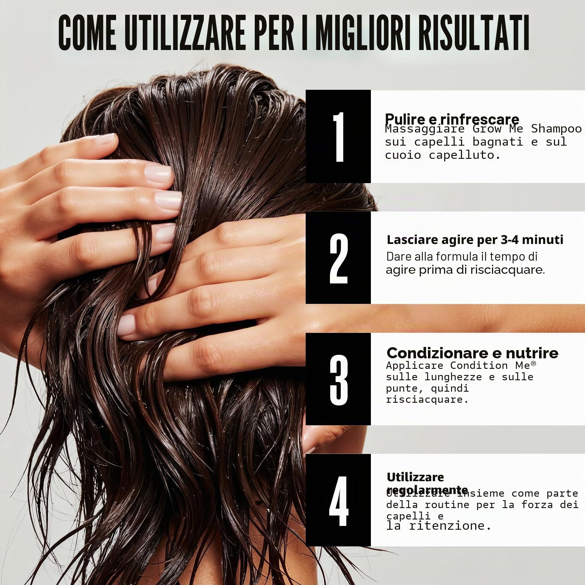 Watermans Shampoo e balsamo per la crescita dei capelli, Miglior sistema per la crescita dei capelli
