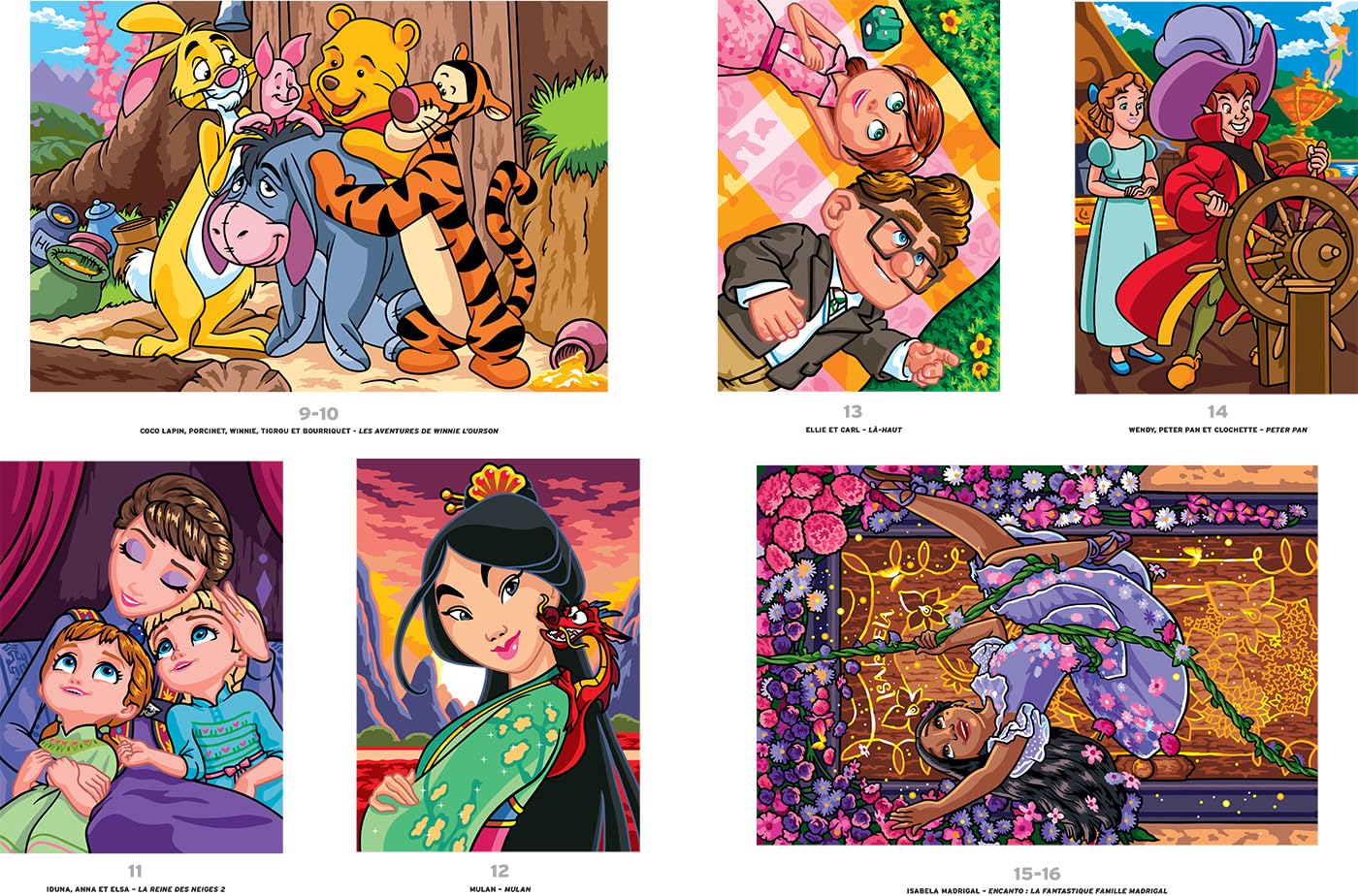 Les grands classiques: Atelier coloriages mystères