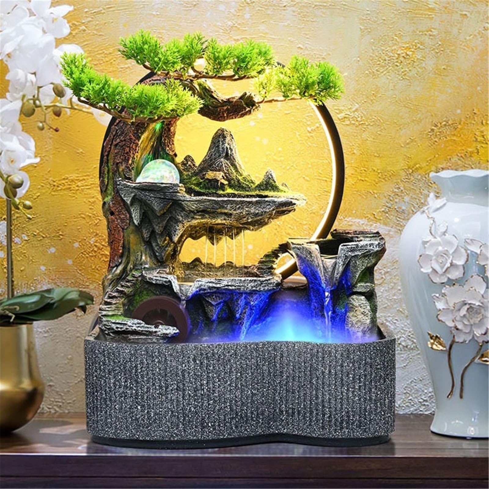 Fuentes de Mesa Fuente de Agua Interior Característica Escritorio