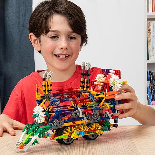 Miniatura 4 de KNEX Set Deluxe de 80 modelos con bolsa reutilizable - Kit de construcción STEM, juguete de construcción para niños, juego creativo, para niños a
