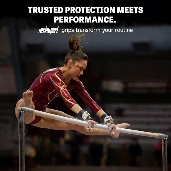 Large - Reisport Ladies Protec Hyper Buckle Uneven Bar Grips, Gymnastics