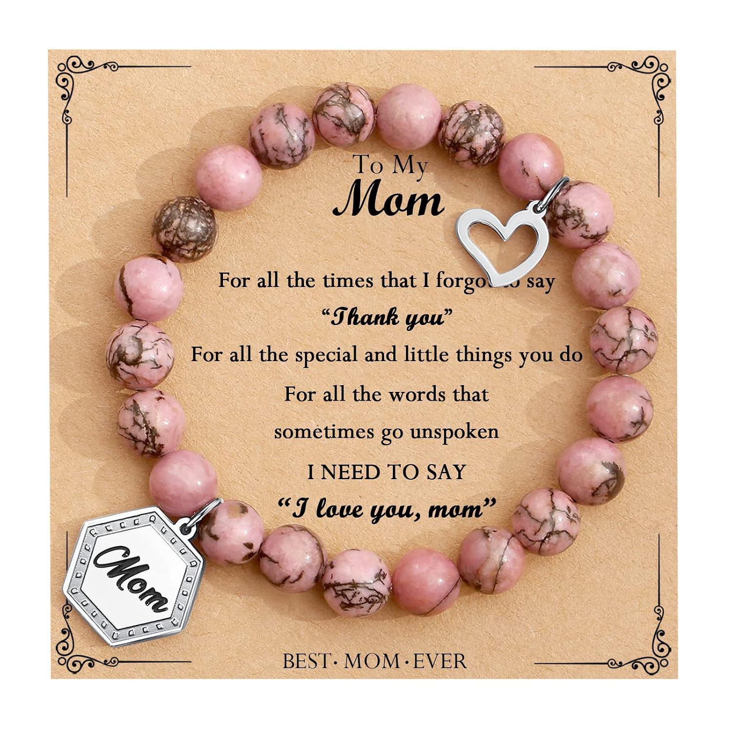 TONY & SANDY Mothers Day Gifts for Women, Mom, Daughter, Wife, Friends, Sister, Aunt - Beaded Bracelets Women Teen Girls Gifts Jewelry on Birthday Graduation Christmas - Image 7