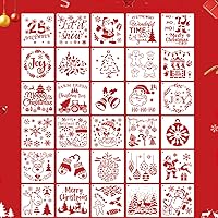 Vista 14 de Plantillas y números de letras de 4 pulgadas, 40 piezas de plástico reutilizables grandes del alfabeto para pintar en madera, pared, tela, roca