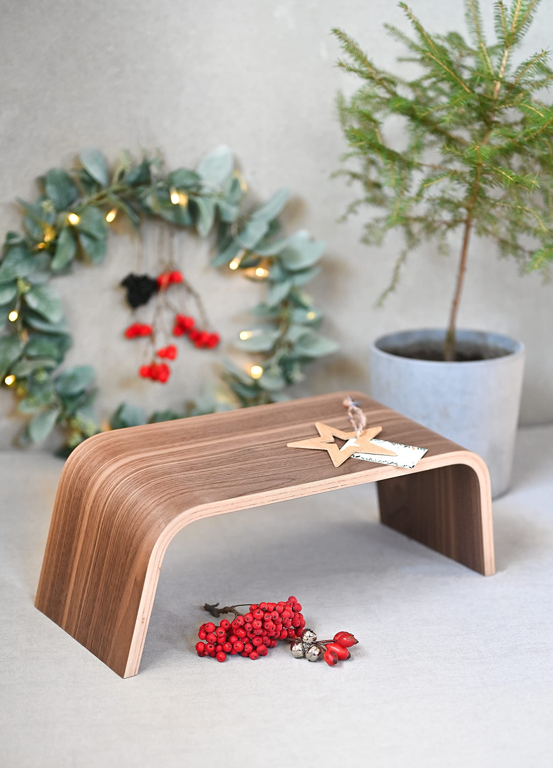 Panchina in legno resistente, adatta per cerimonie di tè, yoga, posa seiza, meditazione per principianti, panchina di preghiera e per una sana postura eretta – Panca in legno