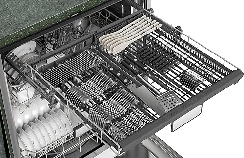Miniatura 22 de Lavadora inteligente SHARP SDW6767HS. Funciona con Alexa. Incluye luces LED interiores, interior de acero inoxidable, secado con calor y asistencia