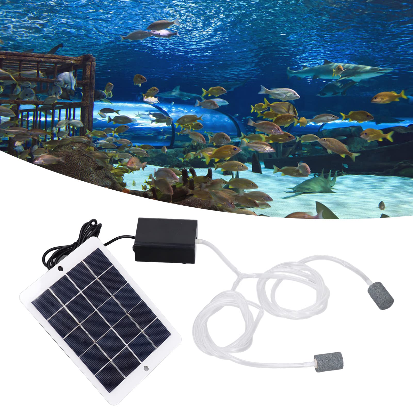 Kit Di Pompa Ad Aria Ad Alimentazione Solare, Pompa Per La Montatura - Foto 8