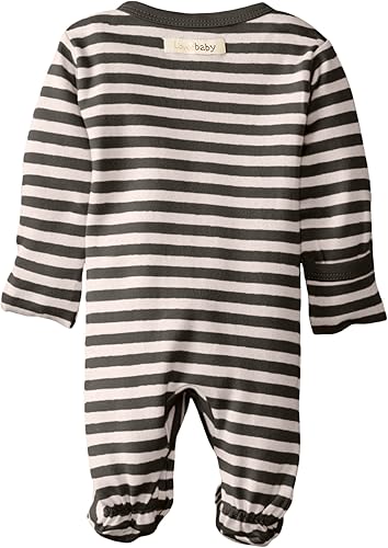Miniatura 8 de Lovedbaby Footie orgánico para niñas GrisBeige