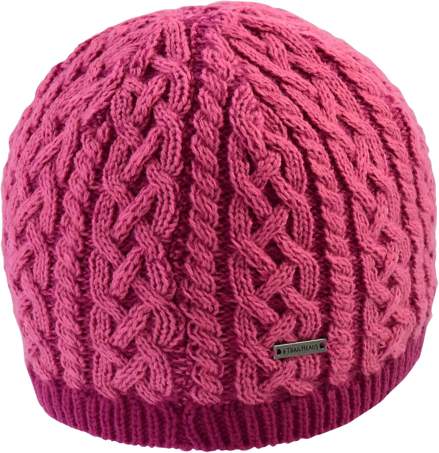 TrailHeads Cable Knit Women's Winter Beanie - 2 Colors - Image 4