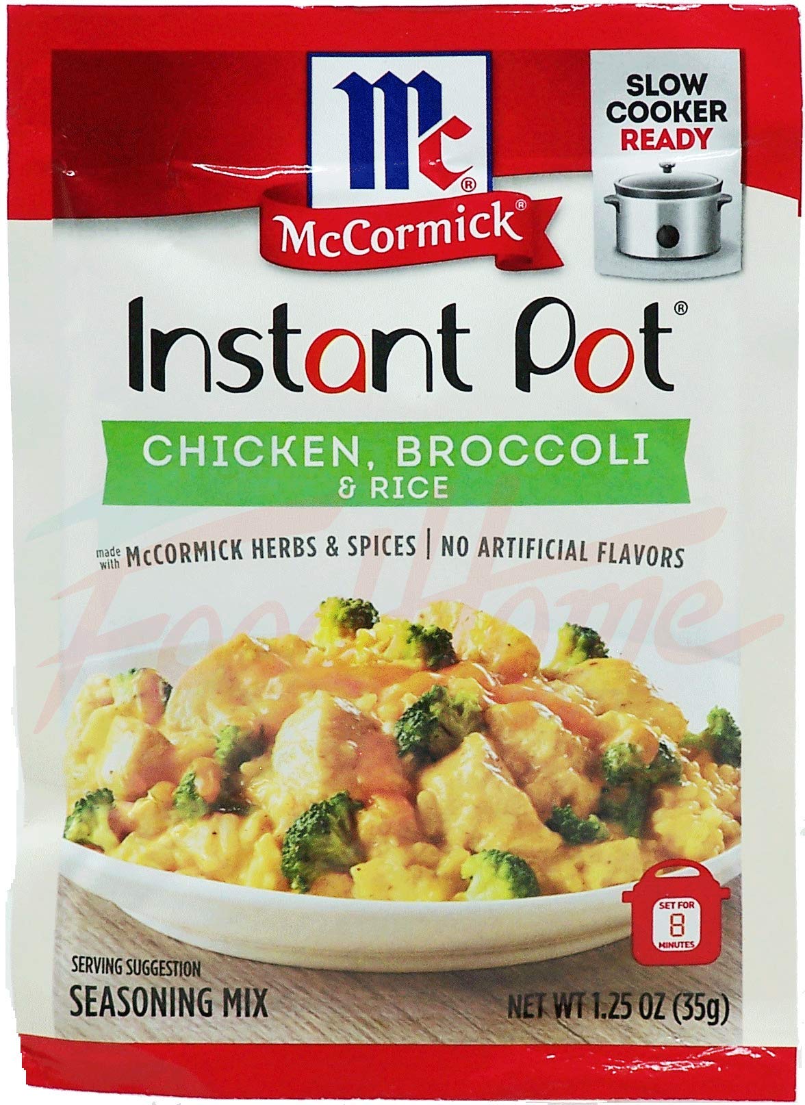 Amazon.com: McCormick Instant Pot chicken, broccoli & rice seasoning mix  1.25-ounce packet (pack of 1) : Grocery & Gourmet Food