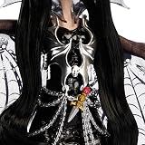 Monster High Doll, Elvira, Mistress of the Dark Collectible in Black Faux Leather Dress with Silvery Batwing Cape and Premium Accessories, HYV99 - 2