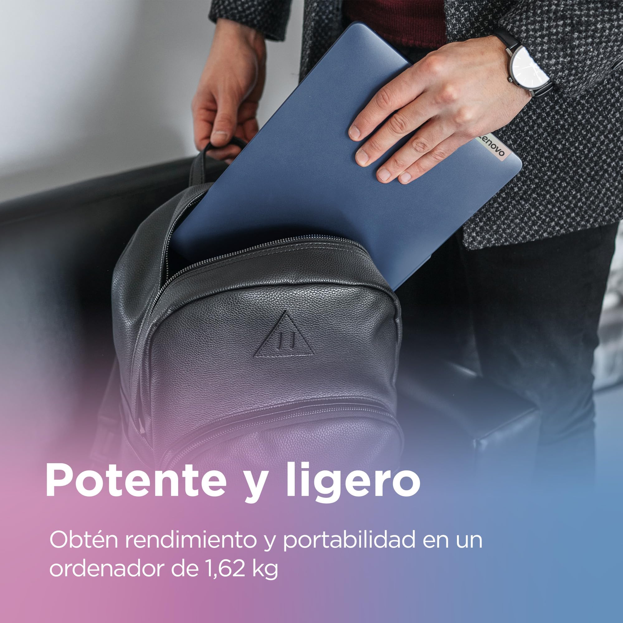 Lenovo IdeaPad Slim 3 Gen 8 – Ordenador Portátil 15.6'' FHD (Intel Core i3-N305, Intel UHD Graphics, 8 GB RAM, 256 GB SSD, Wi-Fi 6, Win 11 Home, Office Trial) Teclado QWERTY Español - Azul Abismo