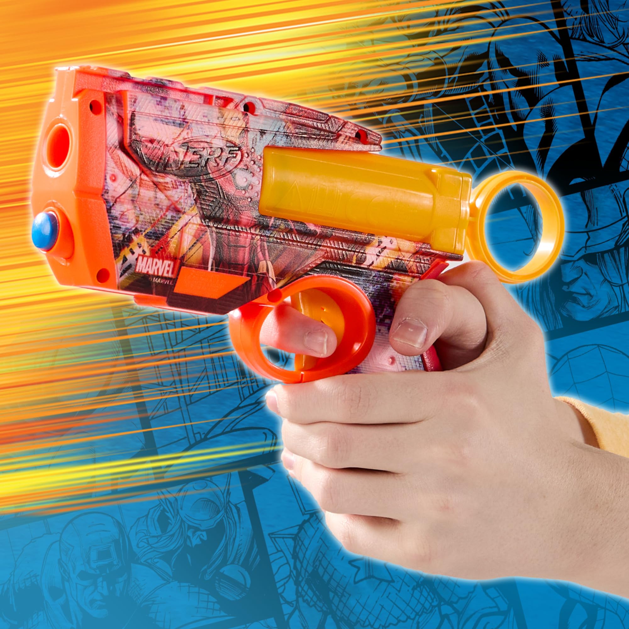 Nerf Marvel Iron Man, blaster a dardi e dardi N1